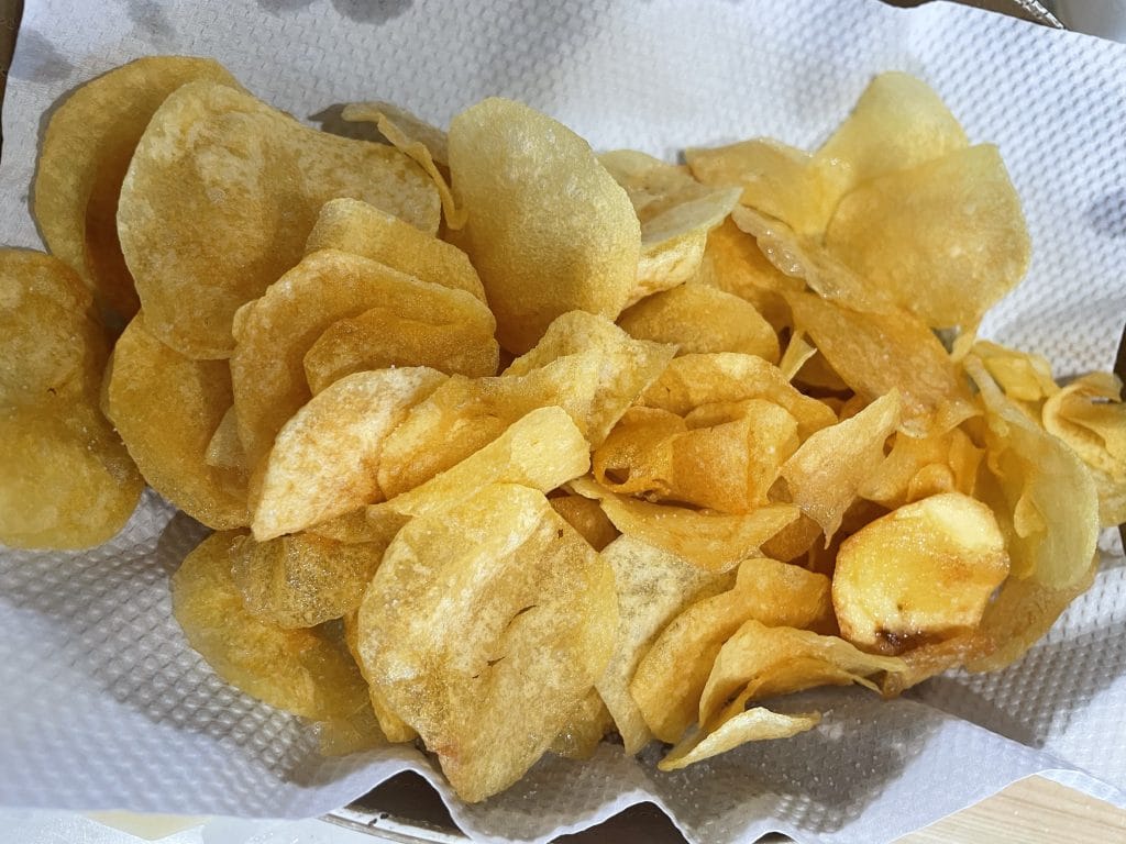 屋台風もちもちロングポテトの作り方2