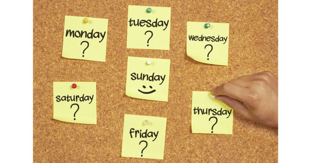 曜日学習プリントのリード画像